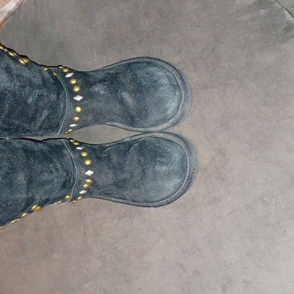 Black  UGG 7 WOMEN BOOTS - Picture 3 of 7